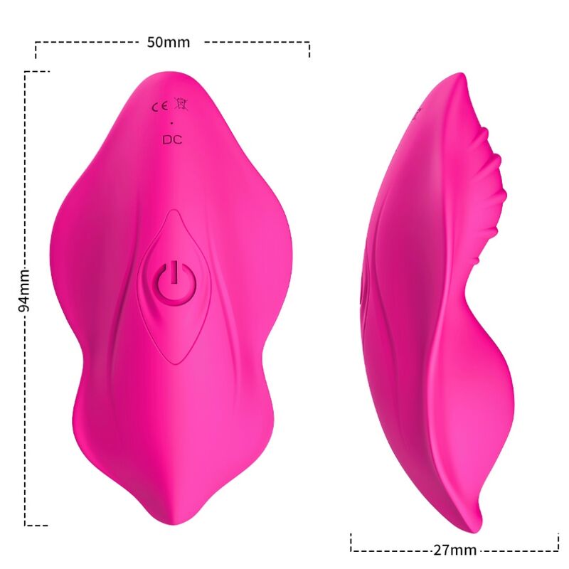 ARMONY - WHISPER WEARABLE PANTIES VIBRATOR REMOTE CONTROL FUCHSIA - Imagem de 3
