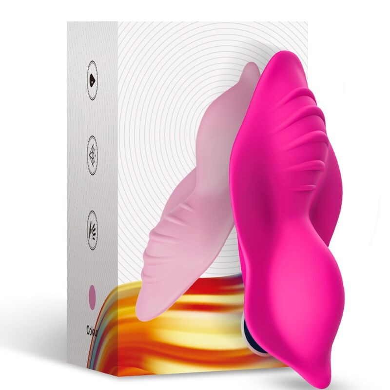 ARMONY - WHISPER WEARABLE PANTIES VIBRATOR REMOTE CONTROL FUCHSIA - Imagem de 4