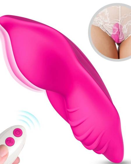 ARMONY - WHISPER WEARABLE PANTIES VIBRATOR REMOTE CONTROL FUCHSIA