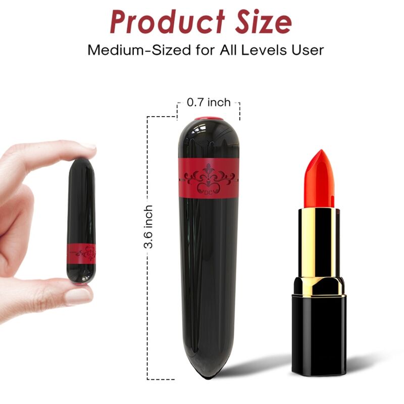 ARMONY - ROCKET VIBRATOR BULLET REMOTE CONTROL BLACK - Imagem de 2