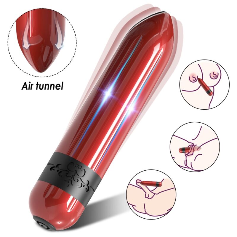 ARMONY - ROCKET VIBRATOR BULLET REMOTE CONTROL FUCHSIA - Imagem de 4