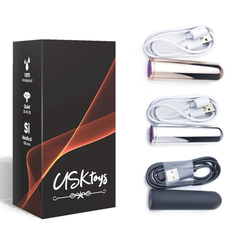 ARMONY - VIBRATOR BULLET GOLDEN 2.1 CM X 7.9 CM - Imagem de 4
