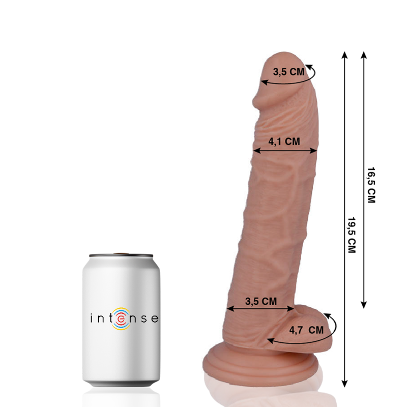 MR INTENSE - 15 REALISTIC COCK 19.5 CM -O- 4.1 CM - Imagem de 2