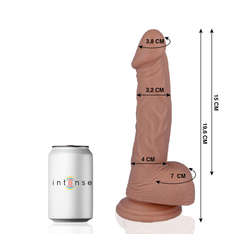 MR INTENSE - 16 REALISTIC COCK 19.6 CM -O- 3.2 CM - Imagem de 2
