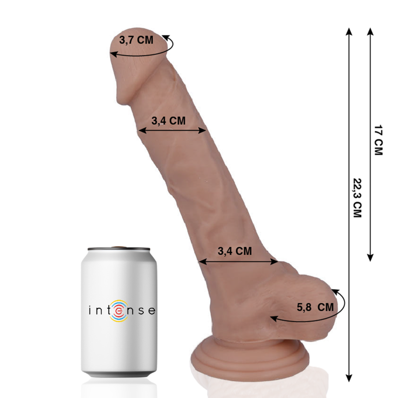 MR INTENSE - 28 REALISTIC COCK 22.3 CM -O- 3.4 CM - Imagem de 2
