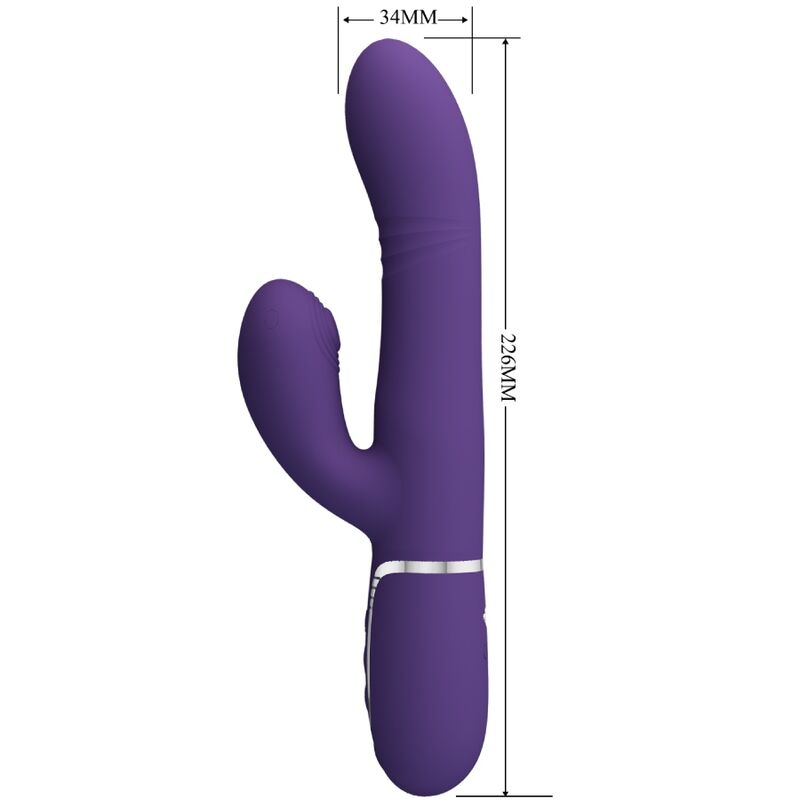 PRETTY LOVE - MULTIFUNCTION G-SPOT VIBRATOR PURPLE - Imagem de 2