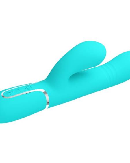 PRETTY LOVE - MULTIFUNCTION G-SPOT VIBRATOR AQUA GREEN