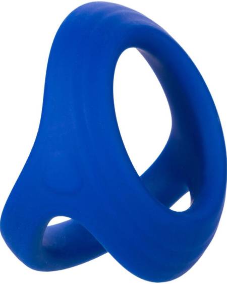 CALEXOTICS - ADMIRAL COCK BALL DUAL RING BLUE