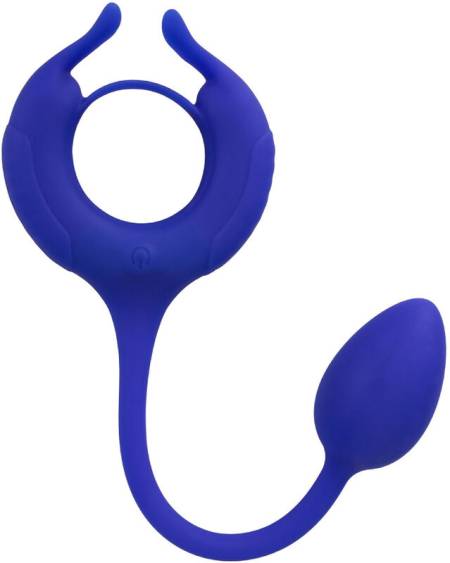 CALEXOTICS - ADMIRAL WEIGHTED COCK RING BLUE