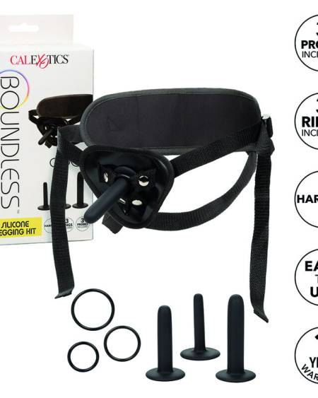 CALEXOTICS - BOUNDLESS SILICONE PEGGING KIT