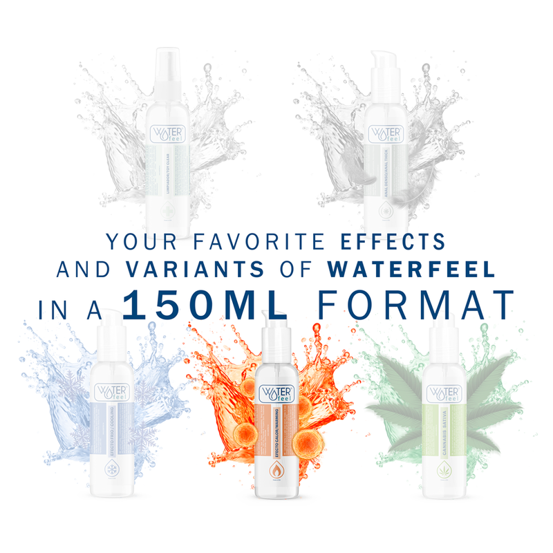 WATERFEEL - HEAT EFFECT LUBRICANT 150 ML - Imagem de 2