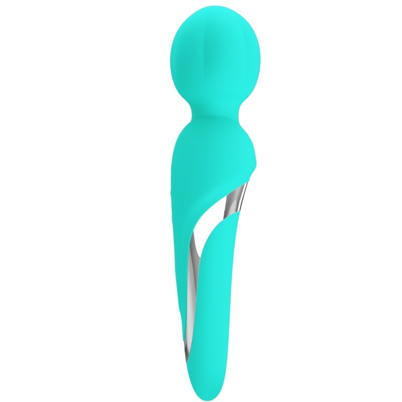 PRETTY LOVE - WALTER VIBRATOR WAND AQUA GREEN - Imagem de 2