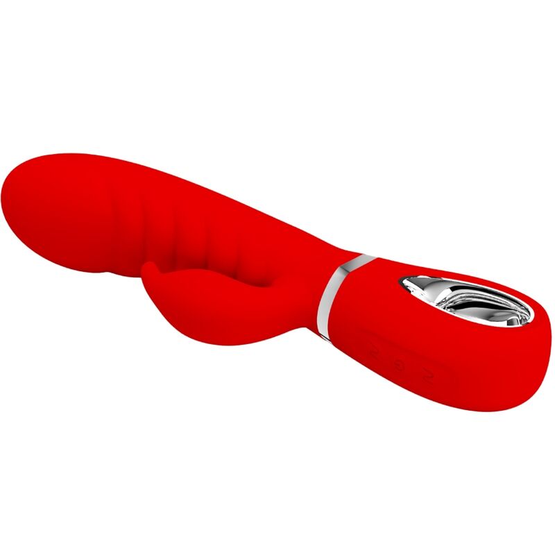 PRETTY LOVE - PRESCOTT MULTIFUNCTION G-SPOT VIBRATOR RED - Imagem de 3