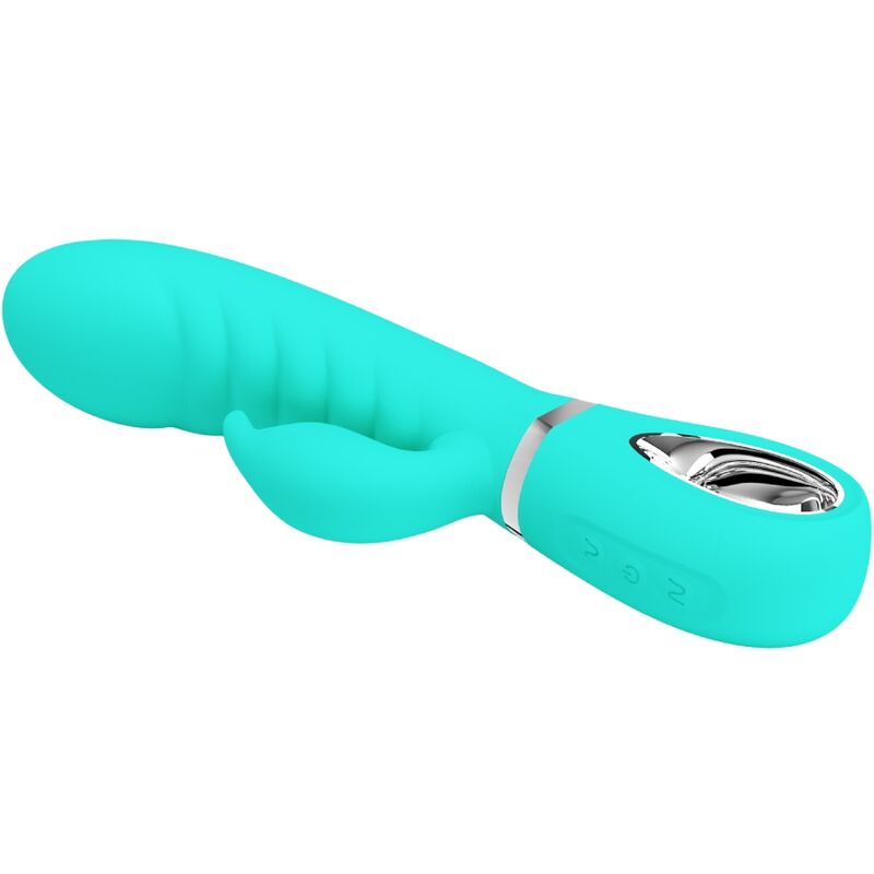 PRETTY LOVE - PRESCOTT MULTIFUNCTION G-SPOT VIBRATOR AQUA GREEN - Imagem de 3