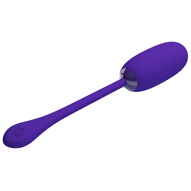 PRETTY LOVE - JULIUS WATERPROOF-RECHARGEABLE VIBRATING EGG PURPLE - Imagem de 2