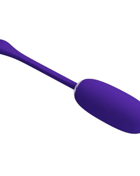 PRETTY LOVE - JULIUS WATERPROOF-RECHARGEABLE VIBRATING EGG PURPLE