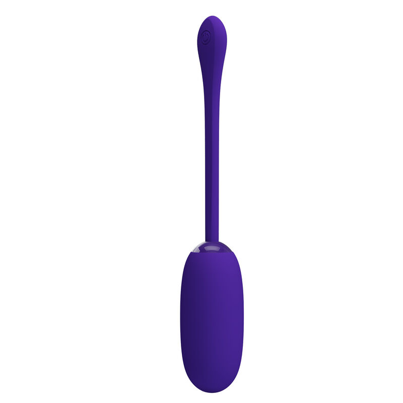 PRETTY LOVE - JULIUS WATERPROOF-RECHARGEABLE VIBRATING EGG PURPLE - Imagem de 3