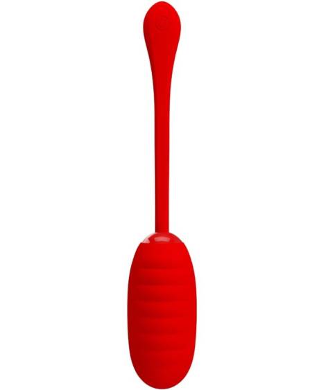 PRETTY LOVE - KIRK RECHARGEABLE VIBRATING EGG RED
