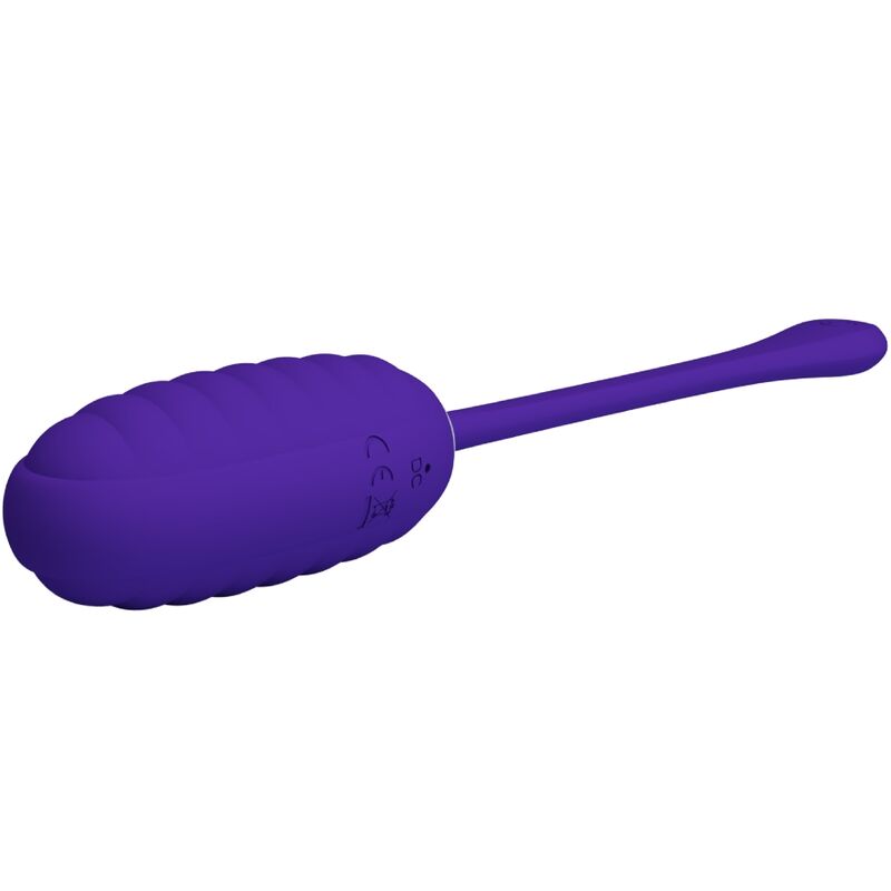 PRETTY LOVE - KIRK RECHARGEABLE VIBRATING EGG PURPLE - Imagem de 3