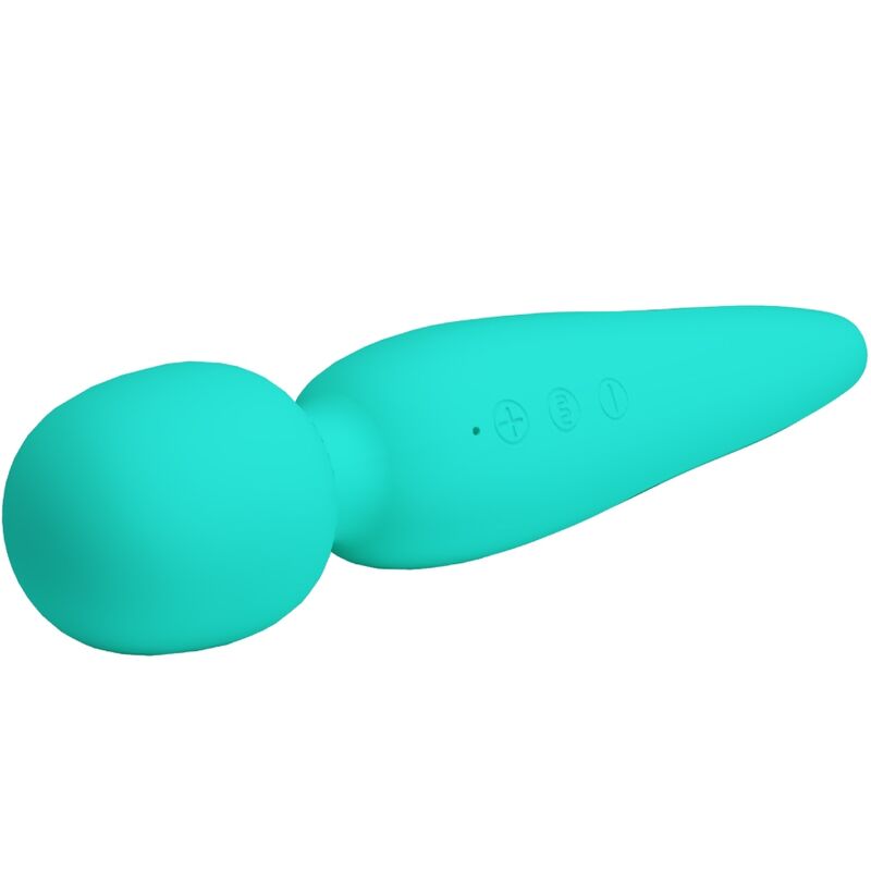 PRETTY LOVE - MEREDITH MASSAGER 12 VIBRATION MODES AQUA GREEN - Imagem de 3