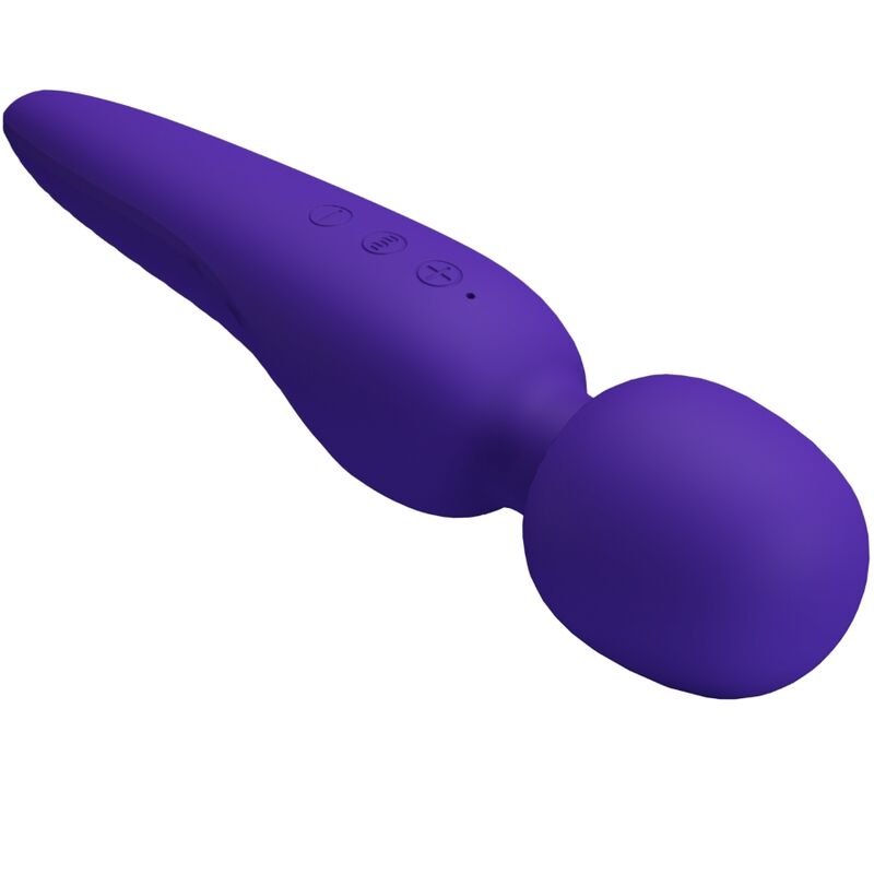 PRETTY LOVE - MEREDITH MASSAGER 12 VIBRATION MODES PURPLE - Imagem de 5