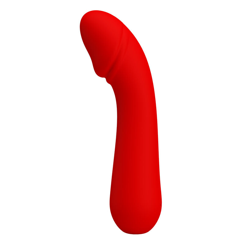 PRETTY LOVE - CETUS RECHARGEABLE VIBRATOR RED - Imagem de 2