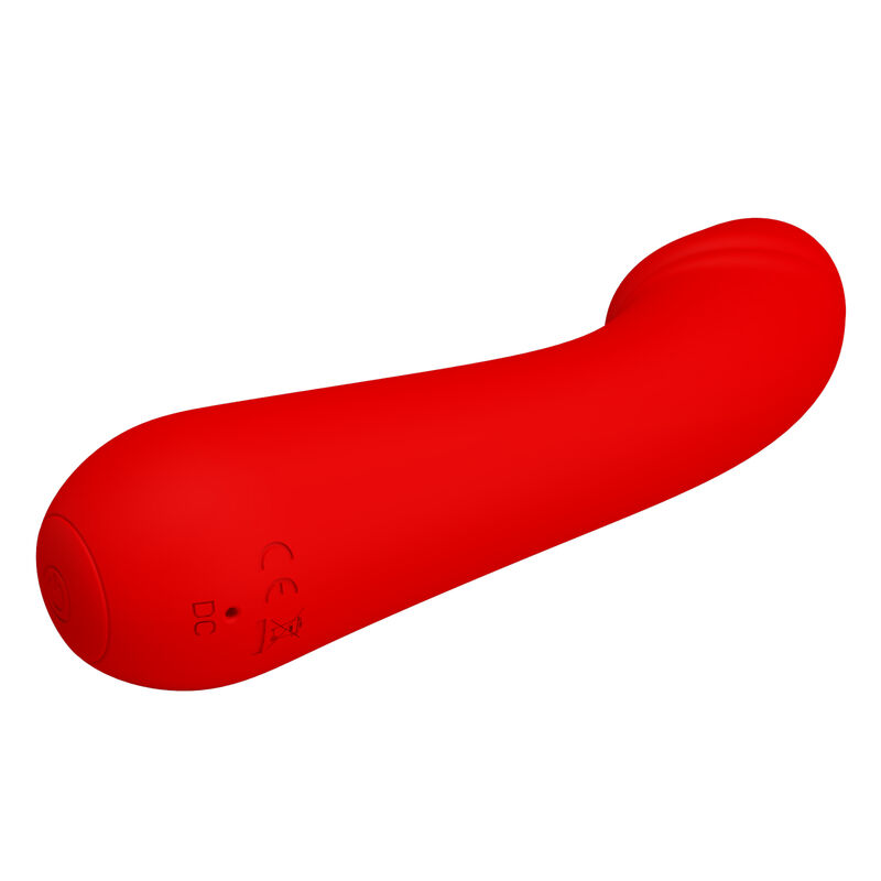PRETTY LOVE - CETUS RECHARGEABLE VIBRATOR RED - Imagem de 5