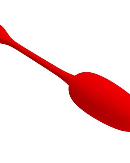 PRETTY LOVE - KNUCKER RED RECHARGEABLE VIBRATING EGG