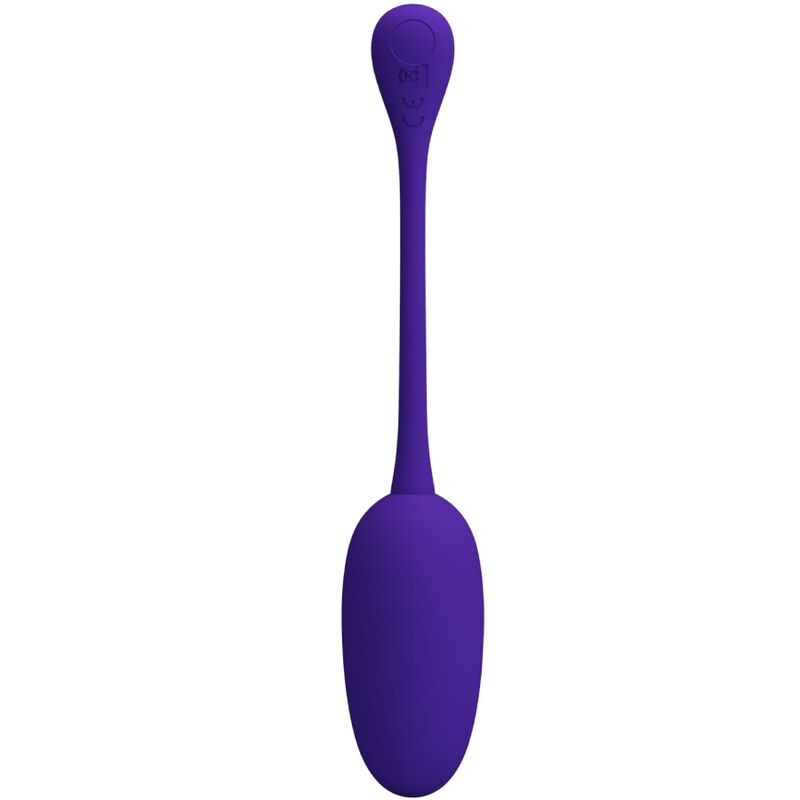 PRETTY LOVE - KNUCKER PURPLE RECHARGEABLE VIBRATING EGG - Imagem de 5