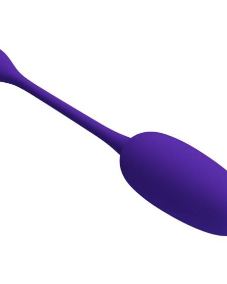 PRETTY LOVE - KNUCKER PURPLE RECHARGEABLE VIBRATING EGG