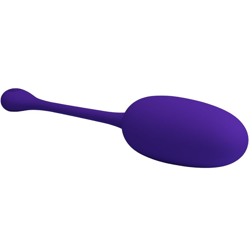 PRETTY LOVE - KNUCKER PURPLE RECHARGEABLE VIBRATING EGG - Imagem de 3