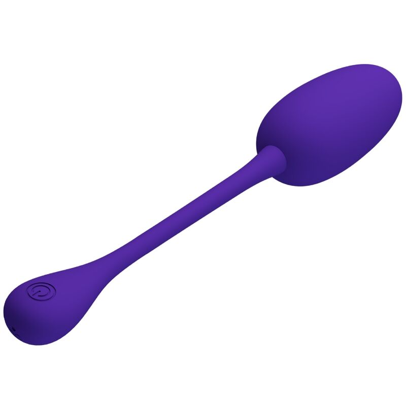 PRETTY LOVE - KNUCKER PURPLE RECHARGEABLE VIBRATING EGG - Imagem de 2