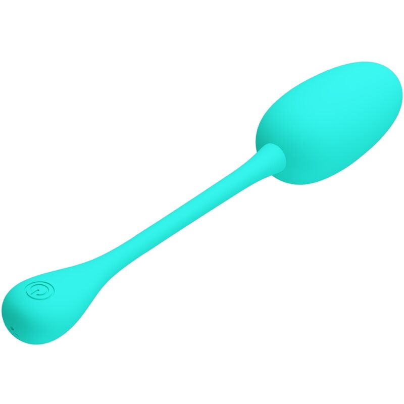 PRETTY LOVE - KNUCKER WATER GREEN RECHARGEABLE VIBRATING EGG - Imagem de 2