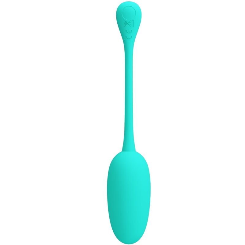 PRETTY LOVE - KNUCKER WATER GREEN RECHARGEABLE VIBRATING EGG - Imagem de 5