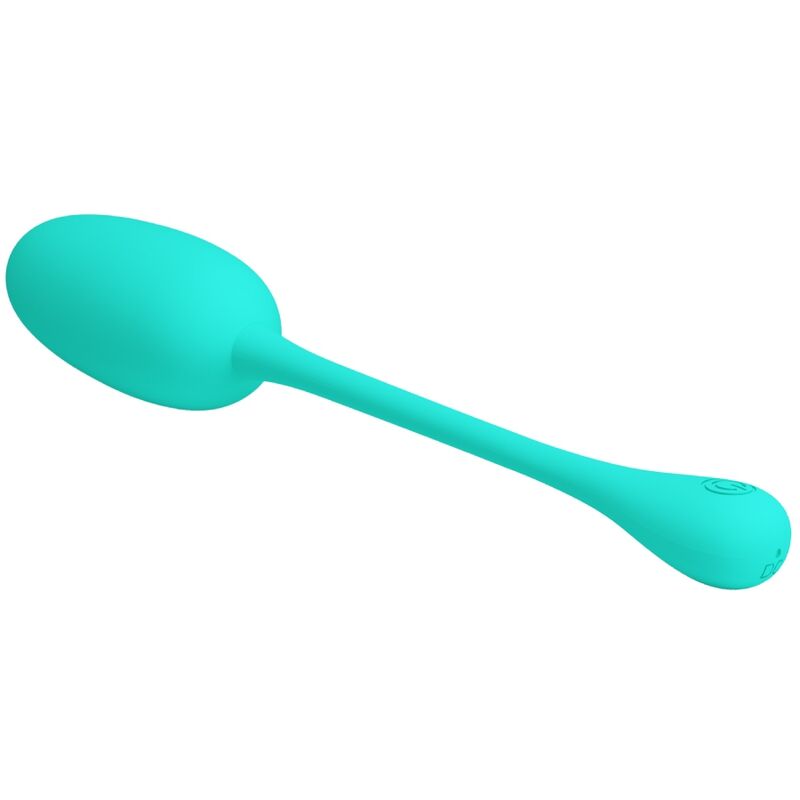 PRETTY LOVE - KNUCKER WATER GREEN RECHARGEABLE VIBRATING EGG - Imagem de 4