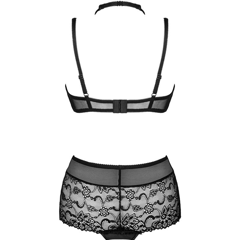 LIVCO CORSETTI FASHION - LINERA FOR THE SENSES COLLECTION SUJETADOR + PANTY NEGRO - Imagem de 4