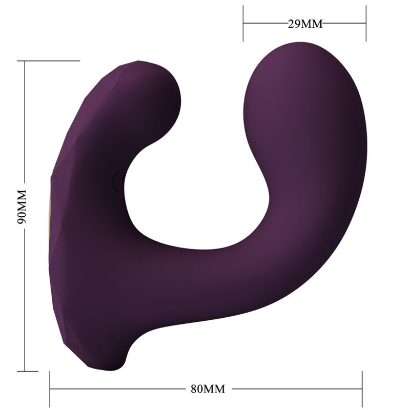 PRETTY LOVE - BILLY VIBRATION REMOTE CONTROL PURPLE FREE APP - Imagem de 4