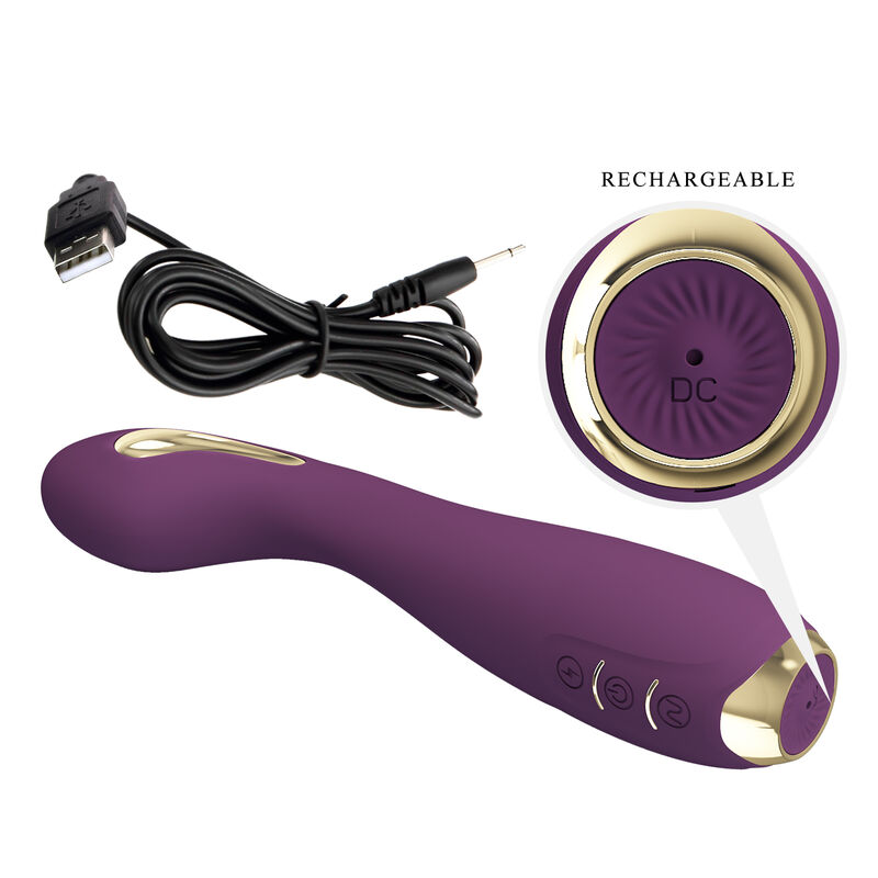 PRETTY LOVE - HECTOR ELECTROSHOCK VIBRATOR BY APP CONTROL PURPLE - Imagem de 5