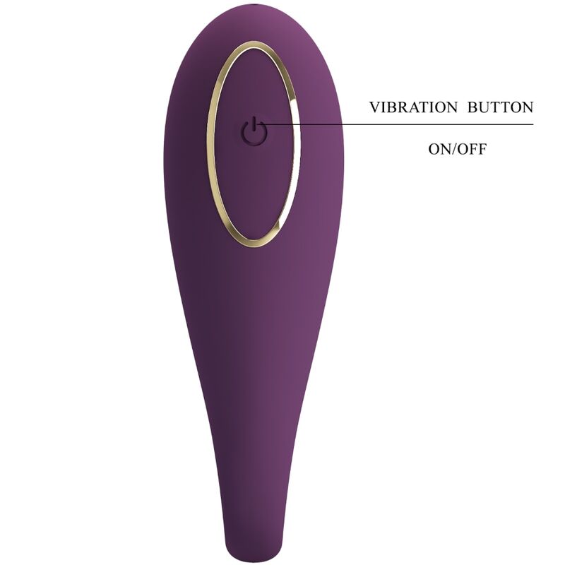 PRETTY LOVE - AUGUST REMOTE GLOBAL DOUBLE PLEASURE VIBRATOR - Imagem de 5