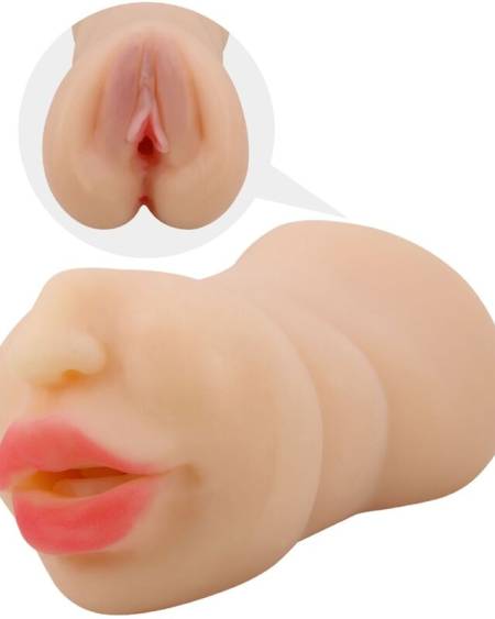 CRAZY BULL - ZOEY VAGINA-SHAPED MASTUBADOR DUAL ENTRY
