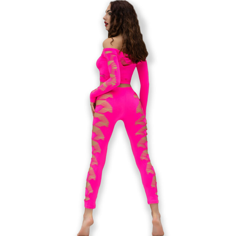 CHILIROSE - CR 4632 TOP PANT FUCHSIA S/L - Imagem de 2