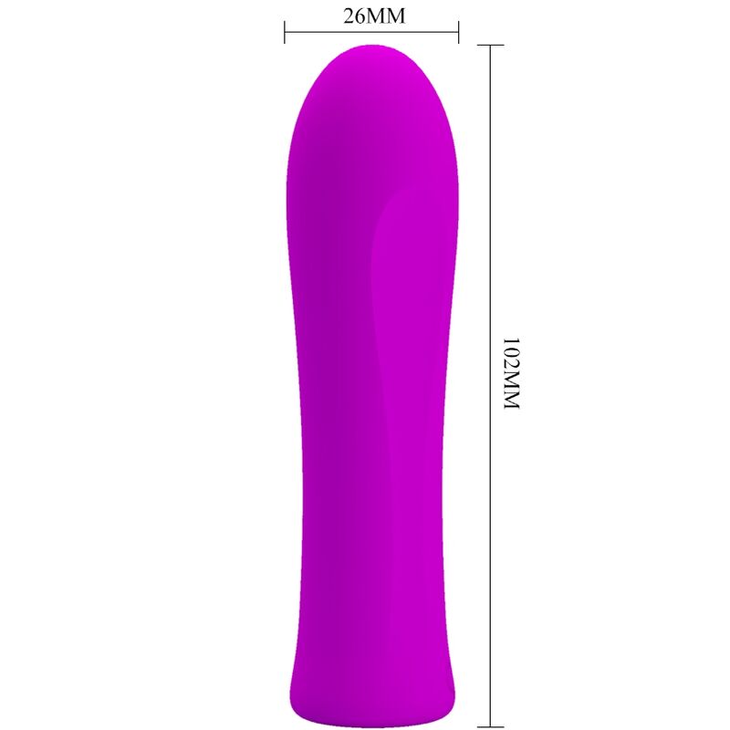 PRETTY LOVE - ALFREDA SUPER POWER VIBRATOR VIOLET - Imagem de 5