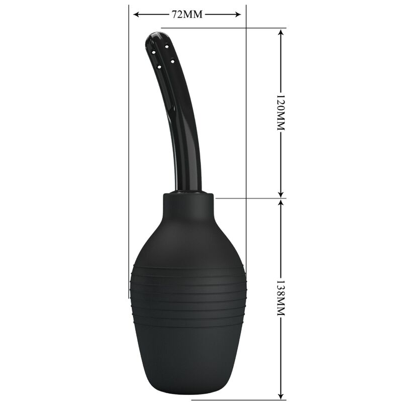 MR PLAY - ANAL DOUCHE BLKC SUPER POWER BLACK - Imagem de 5