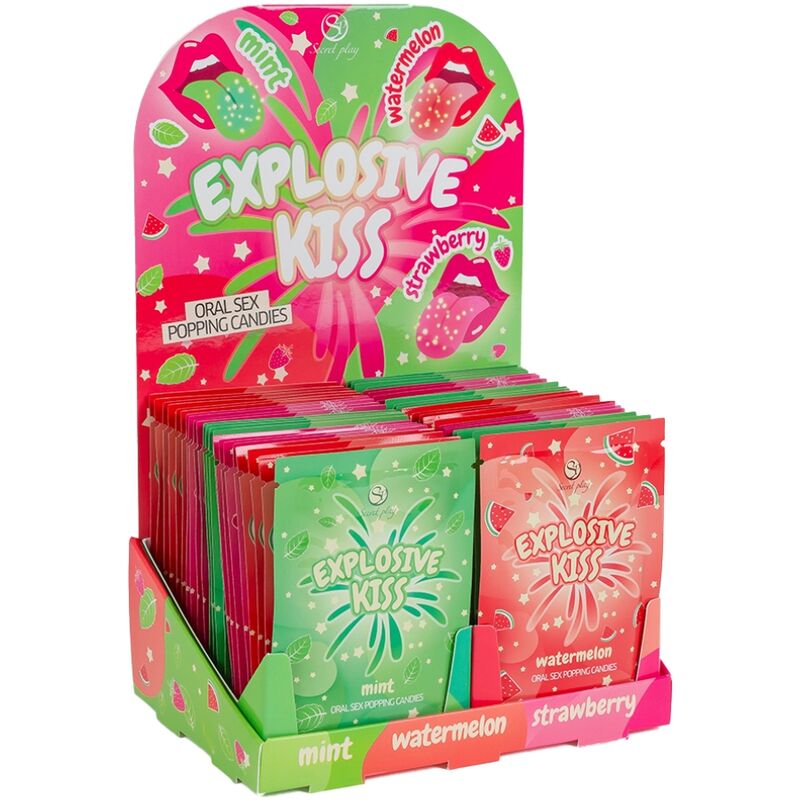 SECRET PLAY - EXPLOSIVE CANDY DISPLAY (48 UNITS) - Imagem de 2