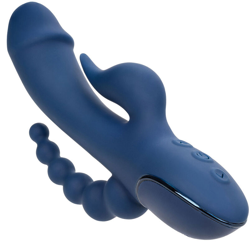 CALEXOTICS - VIBRATOR TRIPLE ORGASM BLUE - Imagem de 5
