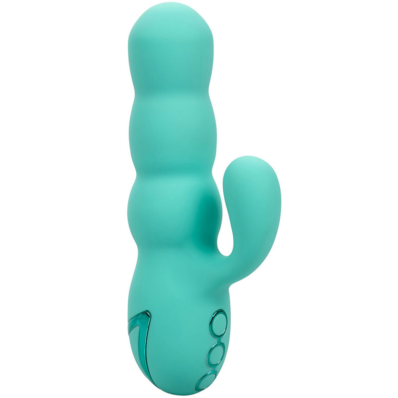 CALEXOTICS - DEL MAR DIVA VIBRATOR RABBIR AQUA GREEN BY CALIFORNIA DREAMING - Imagem de 3