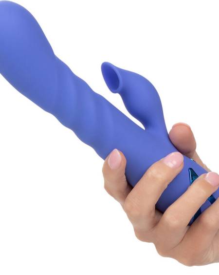 CALEXOTICS - LA LOVE VIBRADOR E SUCÇÃO AZUL DA CALIFORNIA DREAMING