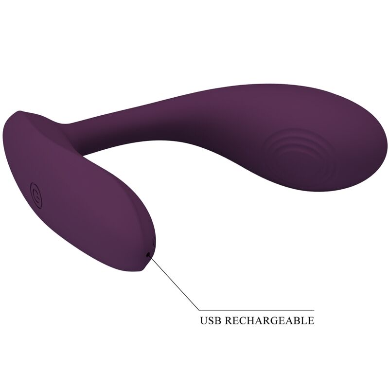 PRETTY LOVE - BAIRD G-SPOT 12 VIBRATIONS RECHARGEABLE LILA APP - Imagem de 5