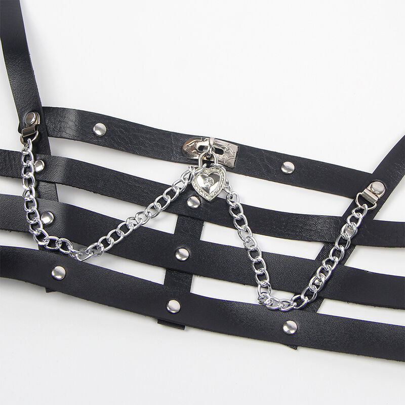 SUBBLIME - CORSET HARNESS WITH CHAINDETAIL ONE SIZE - Imagem de 4