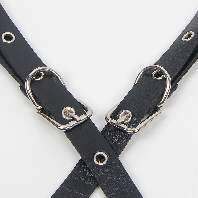SUBBLIME - HARNESS WITH STRAPS AND CHAINDETAILS ONE SIZE - Imagem de 4